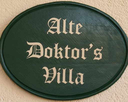 Die alte Doktors Villa